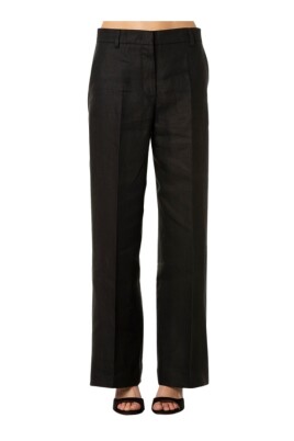pantalon-large-en-lin-noir