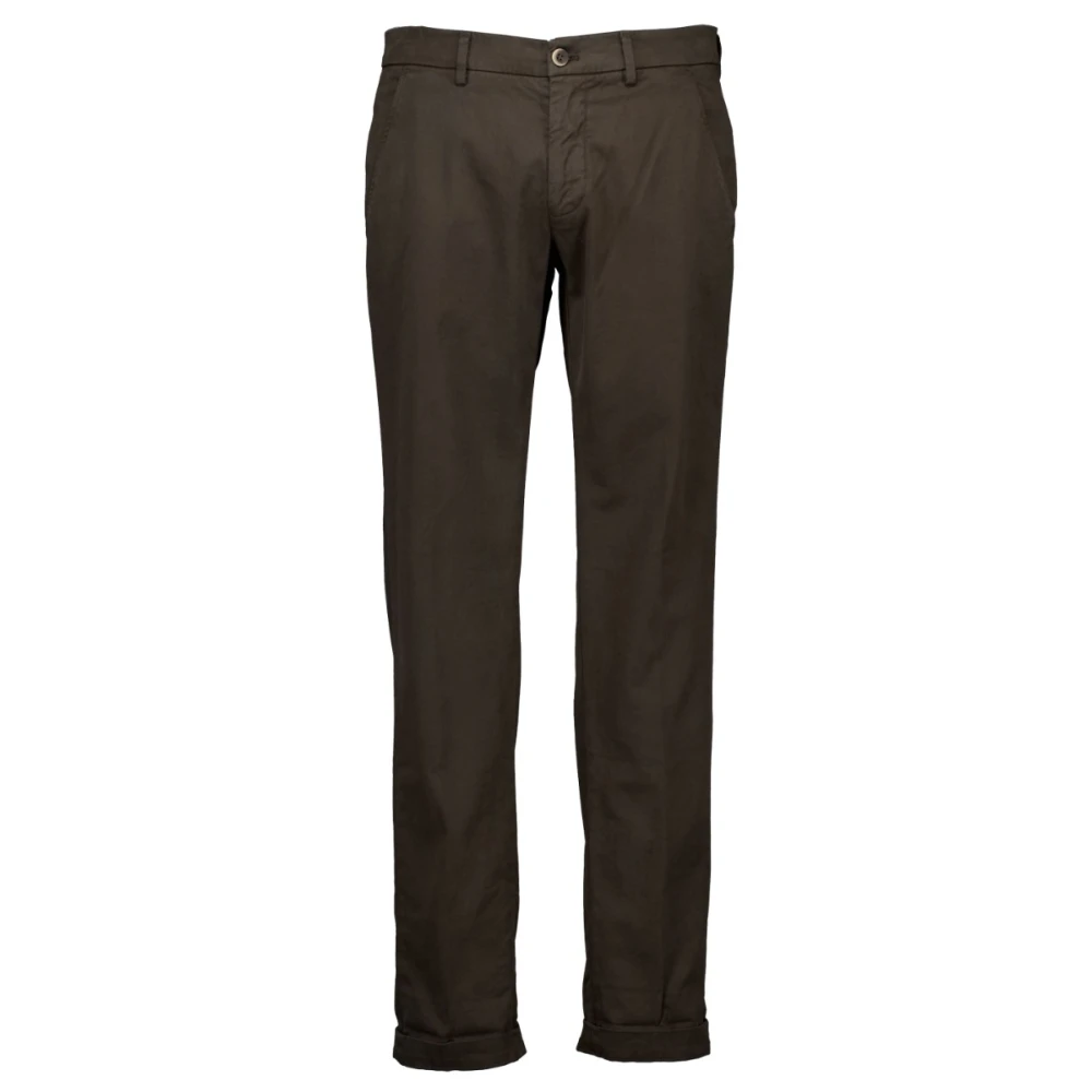Mason's Brown Chinos, Male, Xs, Torino Elegance Trousers