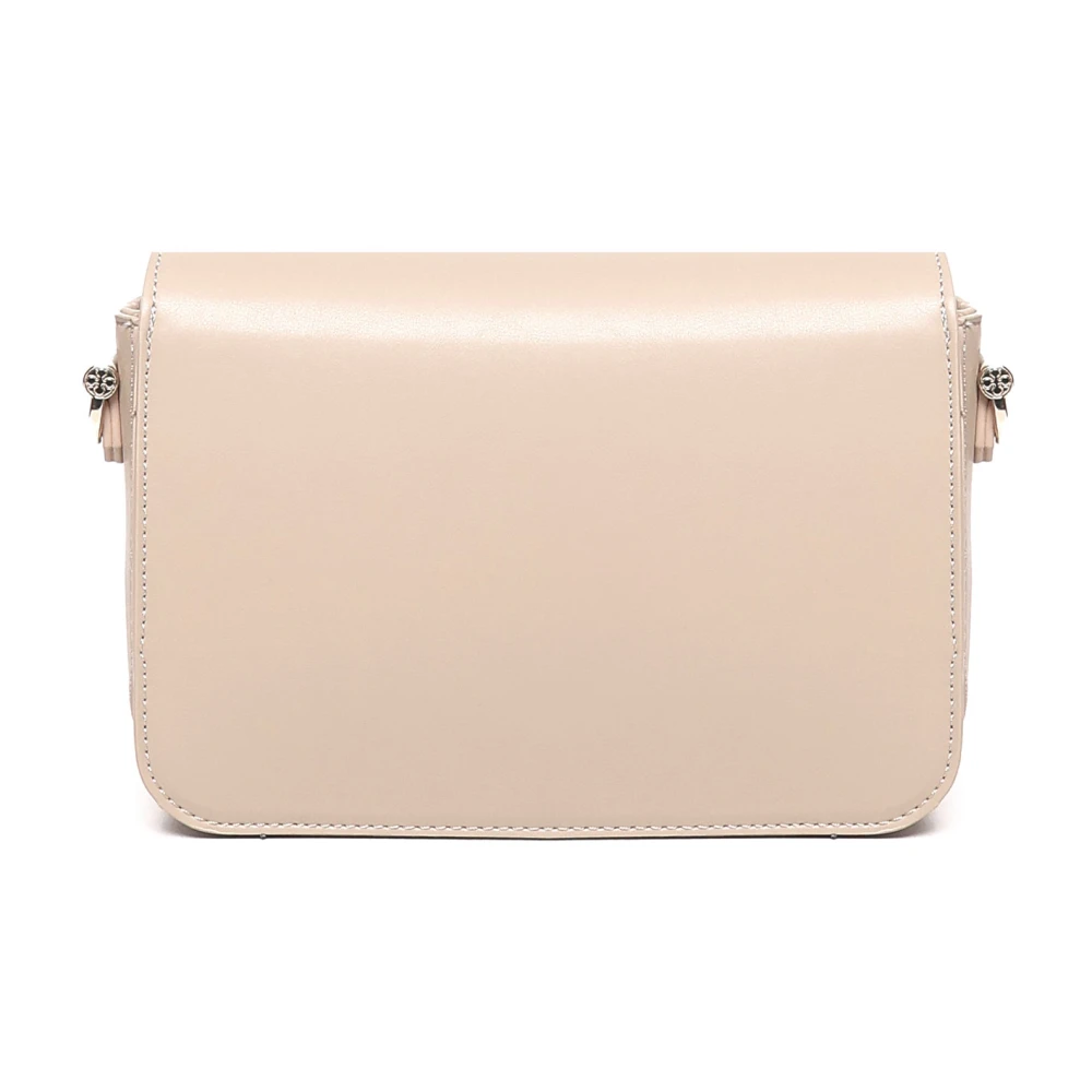 V73 Beige Schoudertas met Afneembare Band Beige Dames