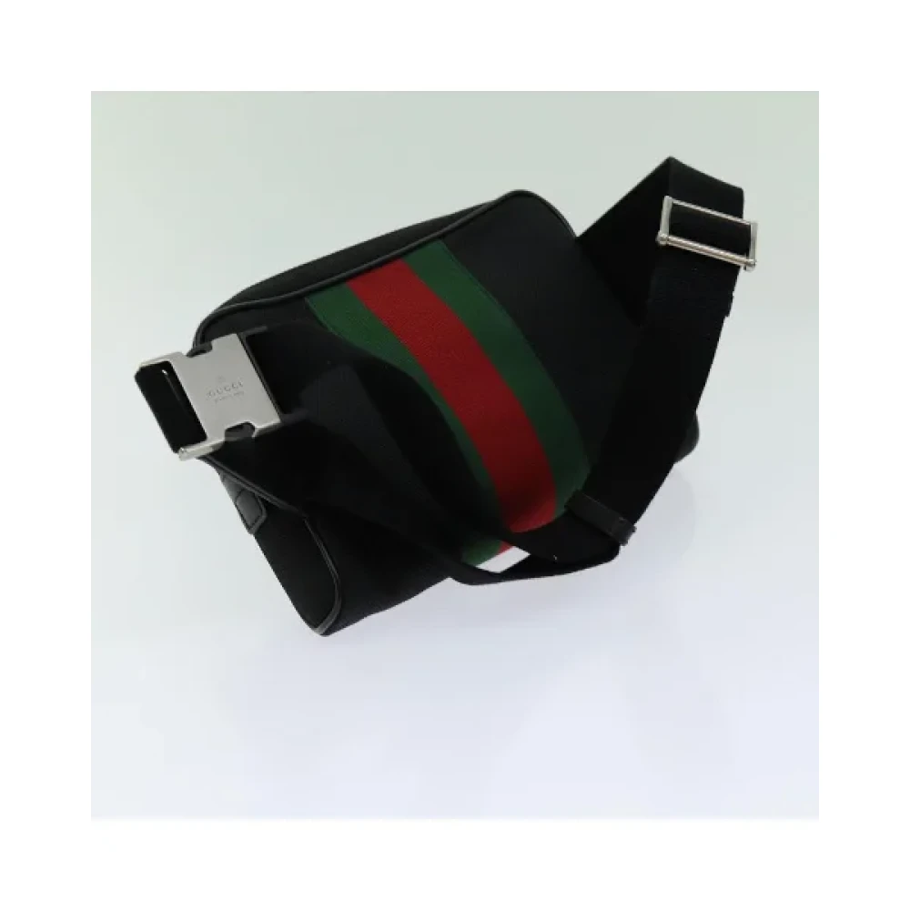 Gucci Vintage Pre-owned Cotton gucci-bags Black Dames
