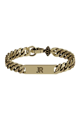 Chain Bracelet with JR Plate