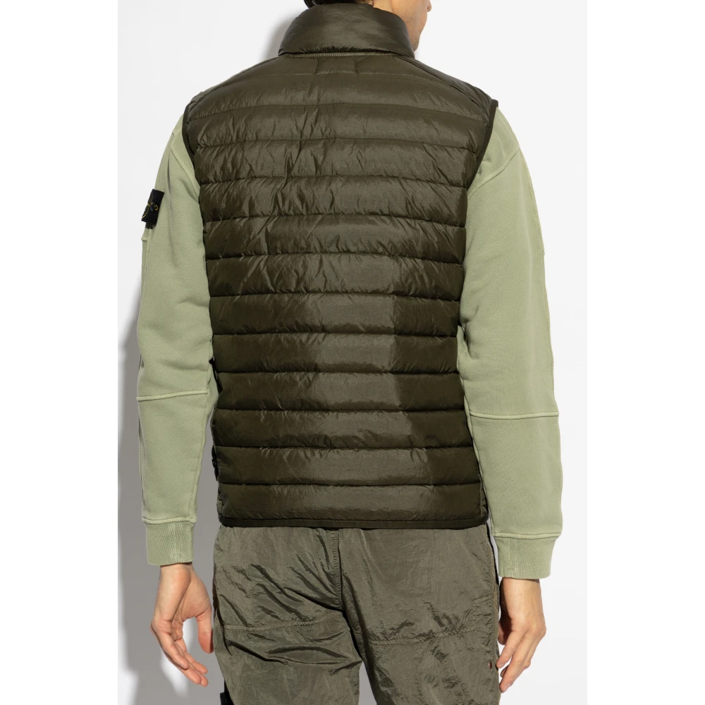 Stone Island Donsvest Green Heren