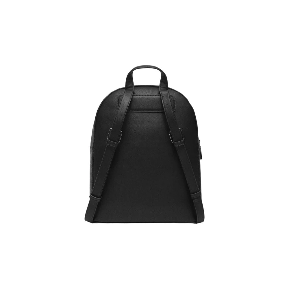 Calvin Klein Zwarte Polyethyleen Rugzak Herfst Winter Collectie Black Dames
