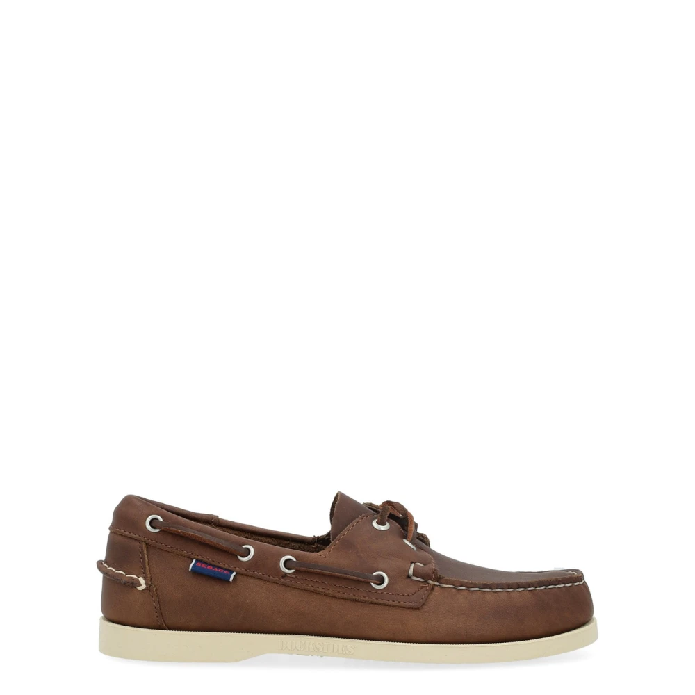 Sebago Docksides Portland Budu Seglarskor Brown, Herr