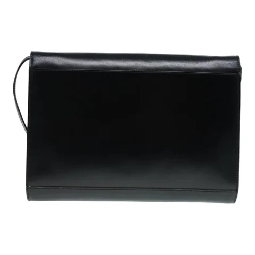 Celine Vintage Pre-owned Leather celine-bags Black Dames