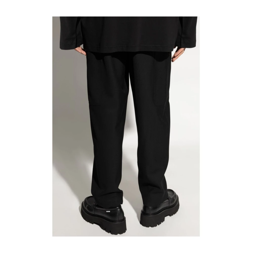 Y-3 Zwarte Stijlvolle Broek Black Heren