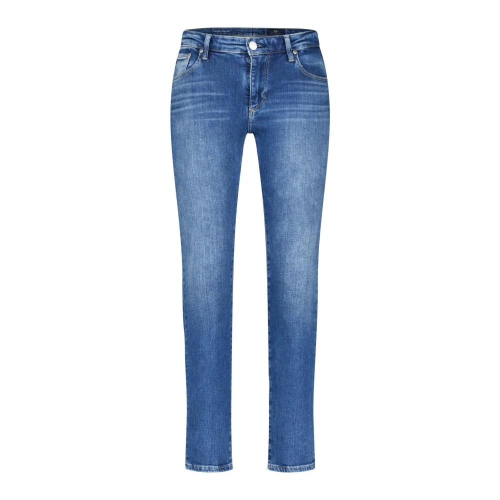 adriano goldschmied Klassieke Denim Cigarette Enkel Jeans Blue Dames