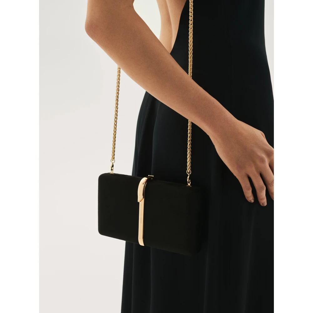 Kazar Dames zwarte clutch tas Black Dames