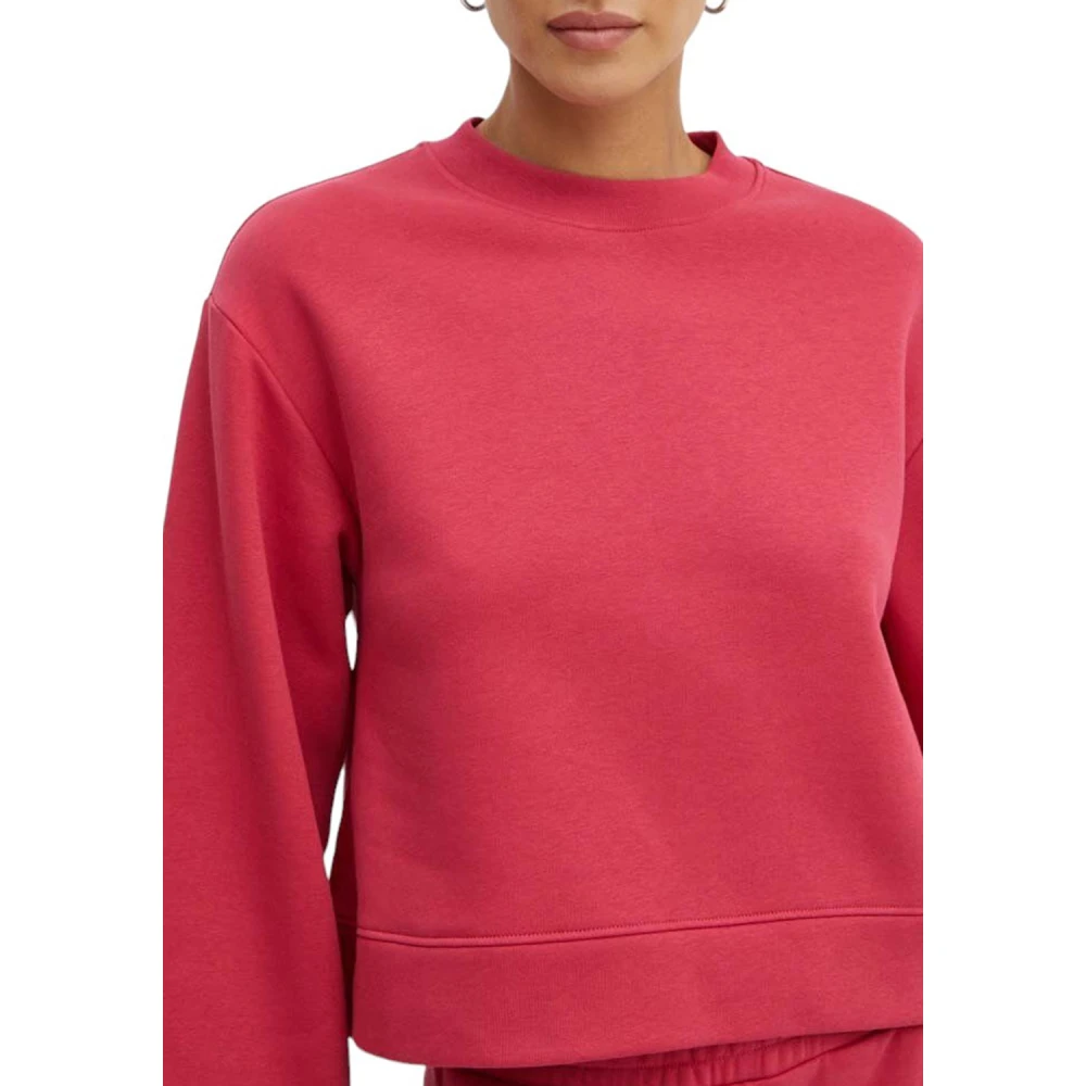 Karl Lagerfeld Rhinestone Sweatshirt 08k245w1800 Persian Red Dames