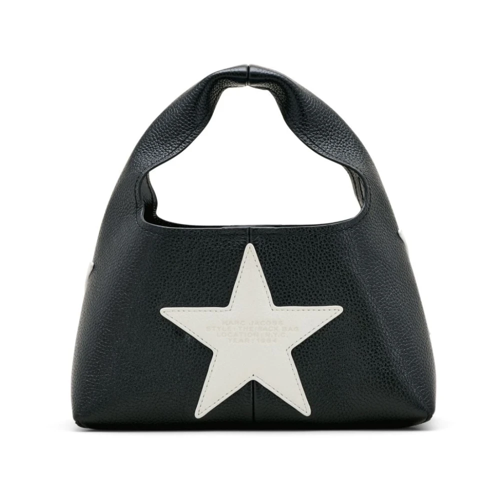 Marc Jacobs Ster Patchwork Mini Zak Tas Black Dames