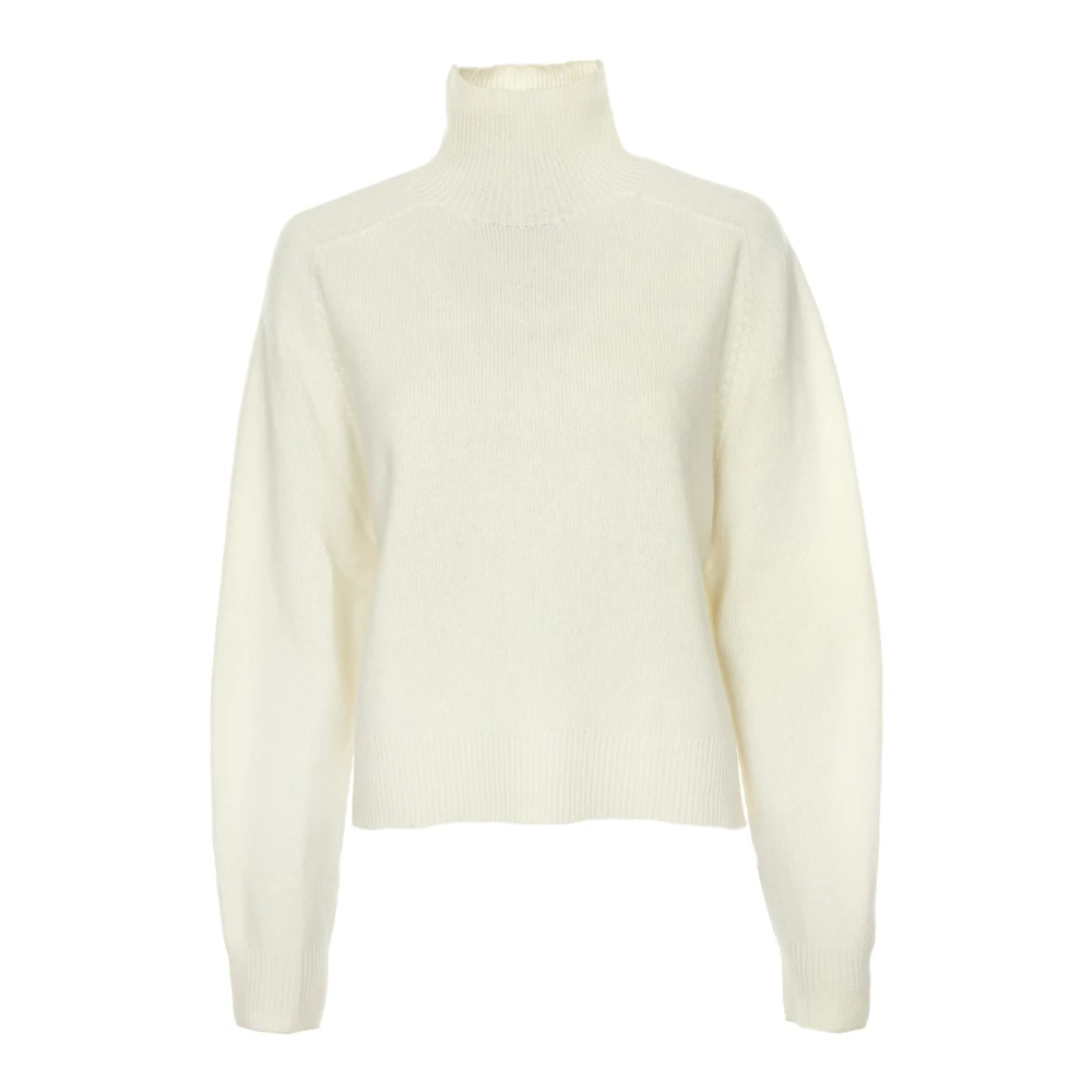 Drykorn Casual gebreide trui met col White Dames
