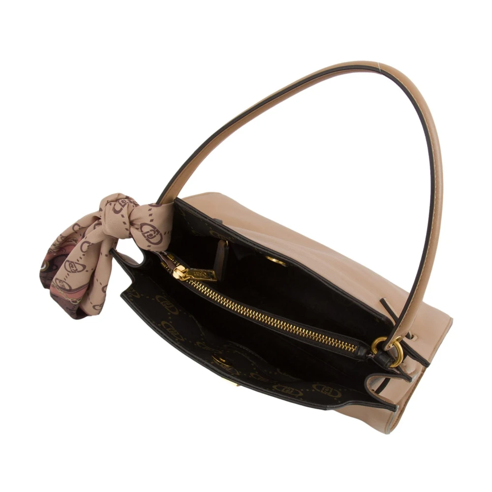 Liu Jo Beige Aktetas Stijlvol en Compact Beige Dames