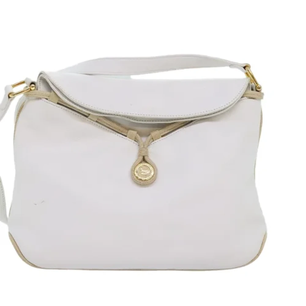 Celine Vintage Pre-owned Leather celine-bags White Dames