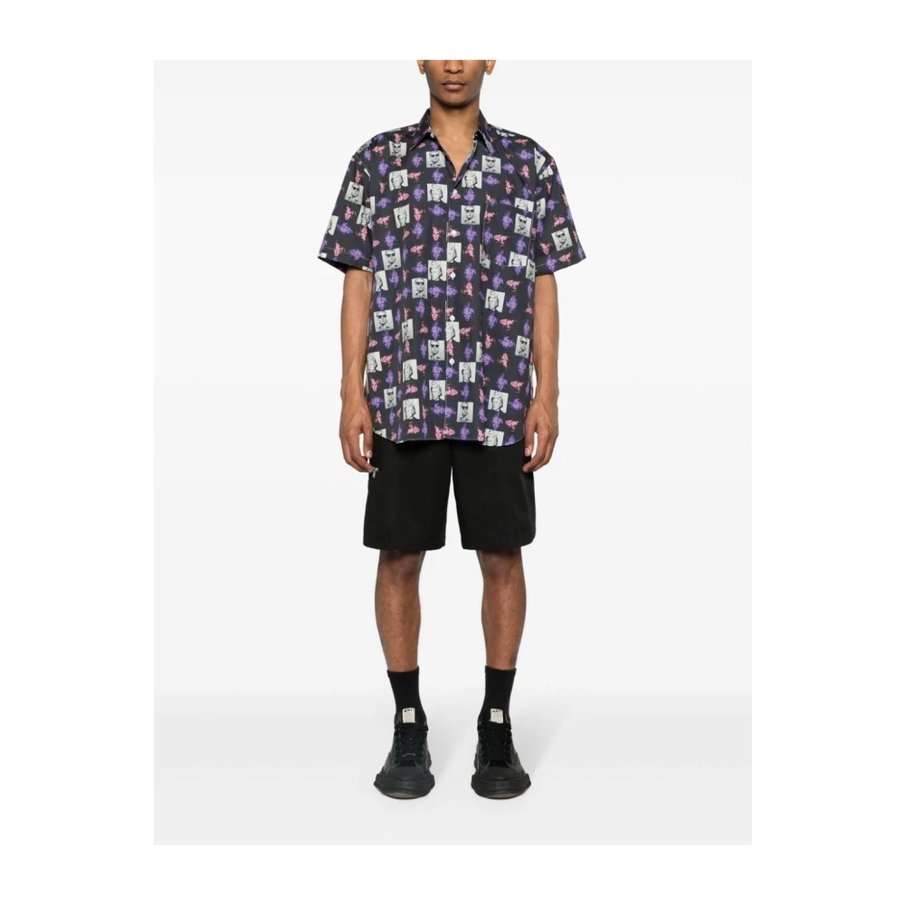 Comme des Garçons Print F Shirt Multicolor Heren