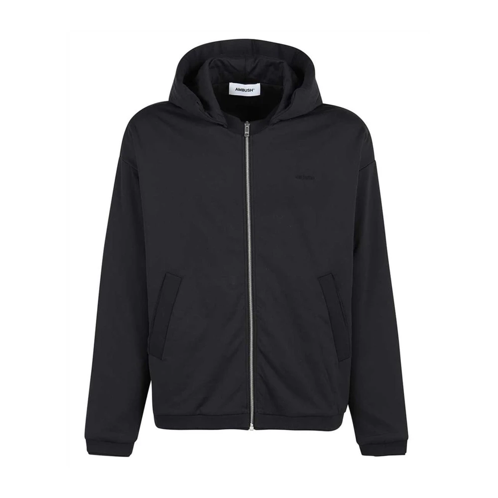 Ambush Geribbelde Afwerking Ritsjas met Zakken Black Heren