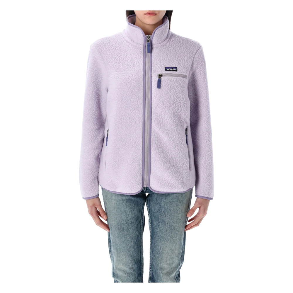 Patagonia Retro Pile Fleece Shearling Jack Purple Dames
