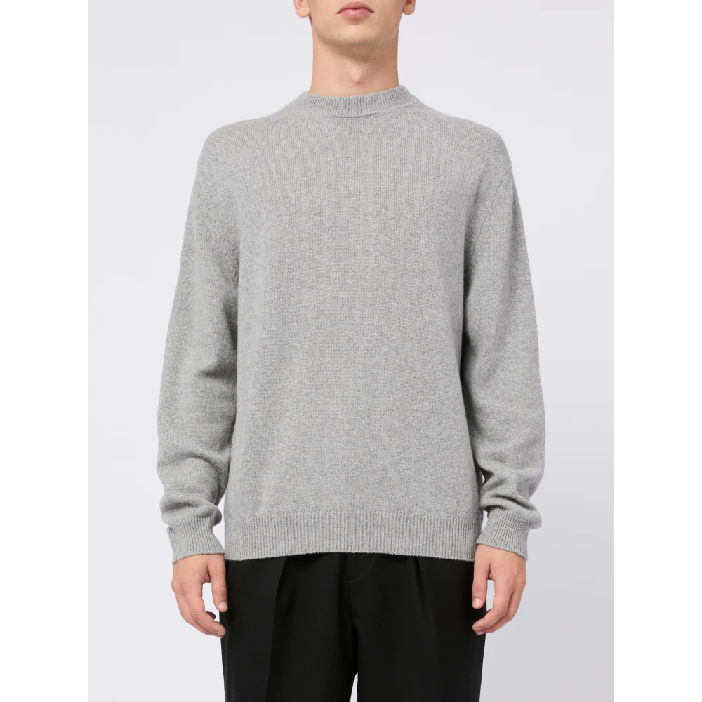 Daniele Fiesoli Kasjmier Trui Grigio Aw24 Gray Heren