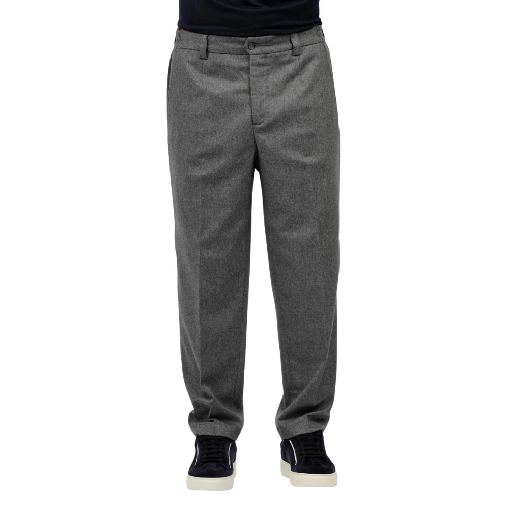Briglia Wollen Broek Gray Heren