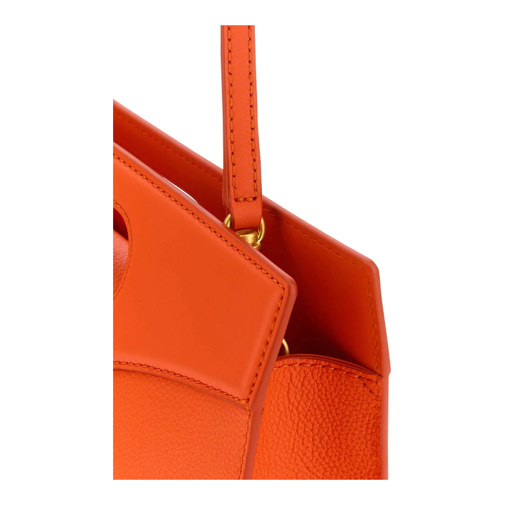 MCM Fluo Oranje Diamond Handtas Orange Dames