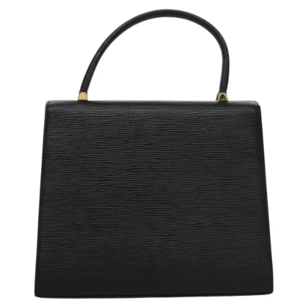 Louis Vuitton Vintage Pre-owned Leather handbags Black Dames