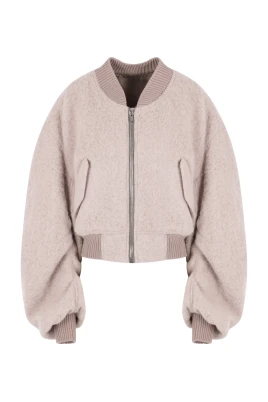 Secchia Cropped Flight Jacket