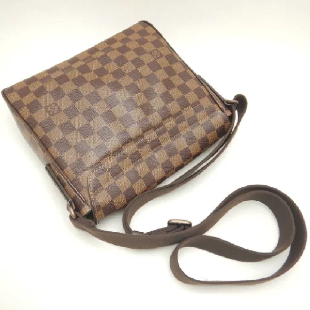 Louis Vuitton Vintage Pre-owned Canvas shoulder-bags Brown Dames