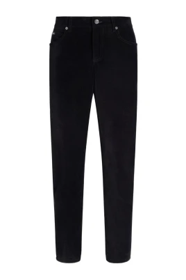 Cotton and Cashmere Regular Trousers