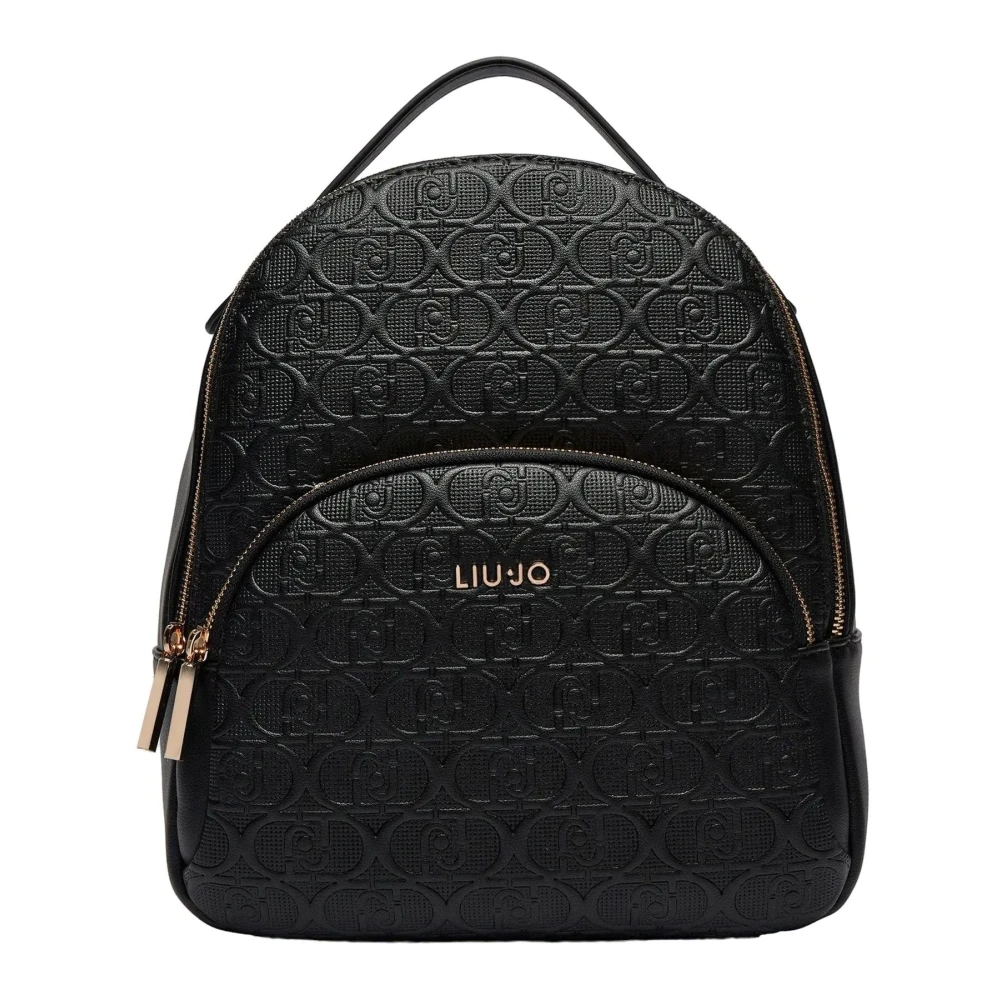 Liu Jo Stijlvolle Rugzak Manh Af4193E0538 Black Dames