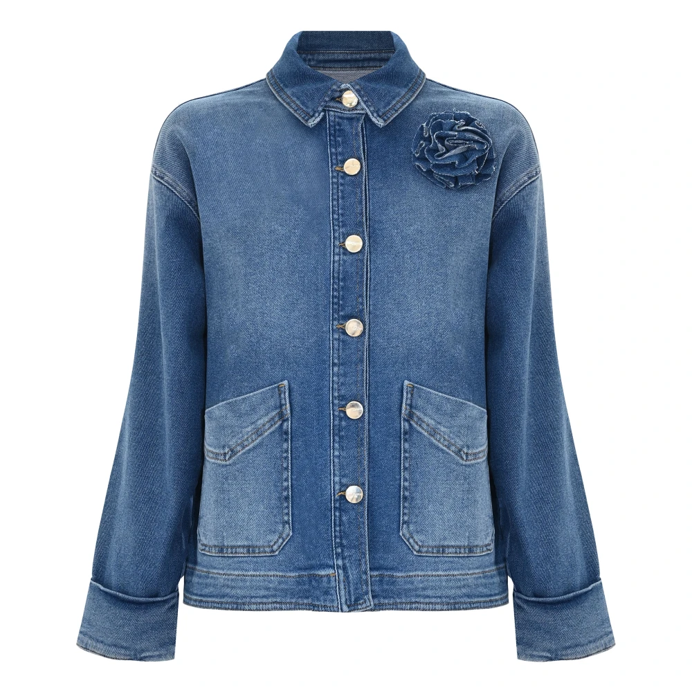 Kocca Stijlvolle Denim Jackets voor jou Blue Dames