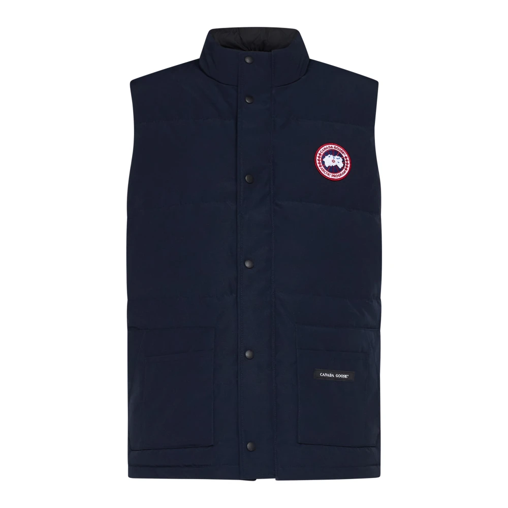 Canada Goose Quiltad Vadderad Ärmlös Kappa Blue, Herr