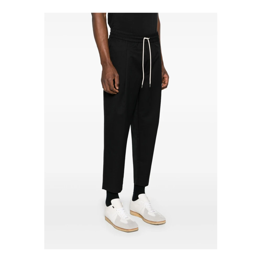 Drole de Monsieur Cropped Broek Black Heren