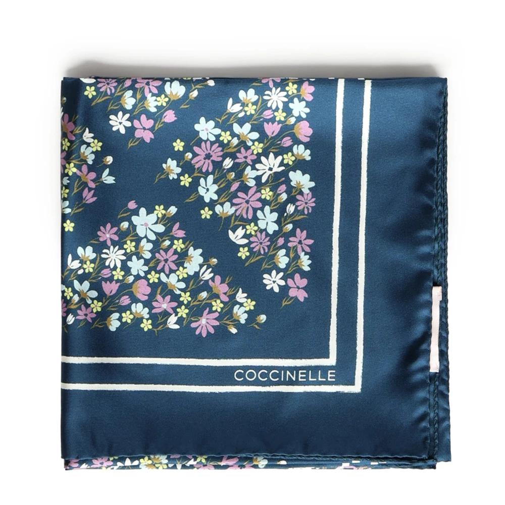Coccinelle Women's Multicolor Silk Scarves, One Size, Silk Scarf