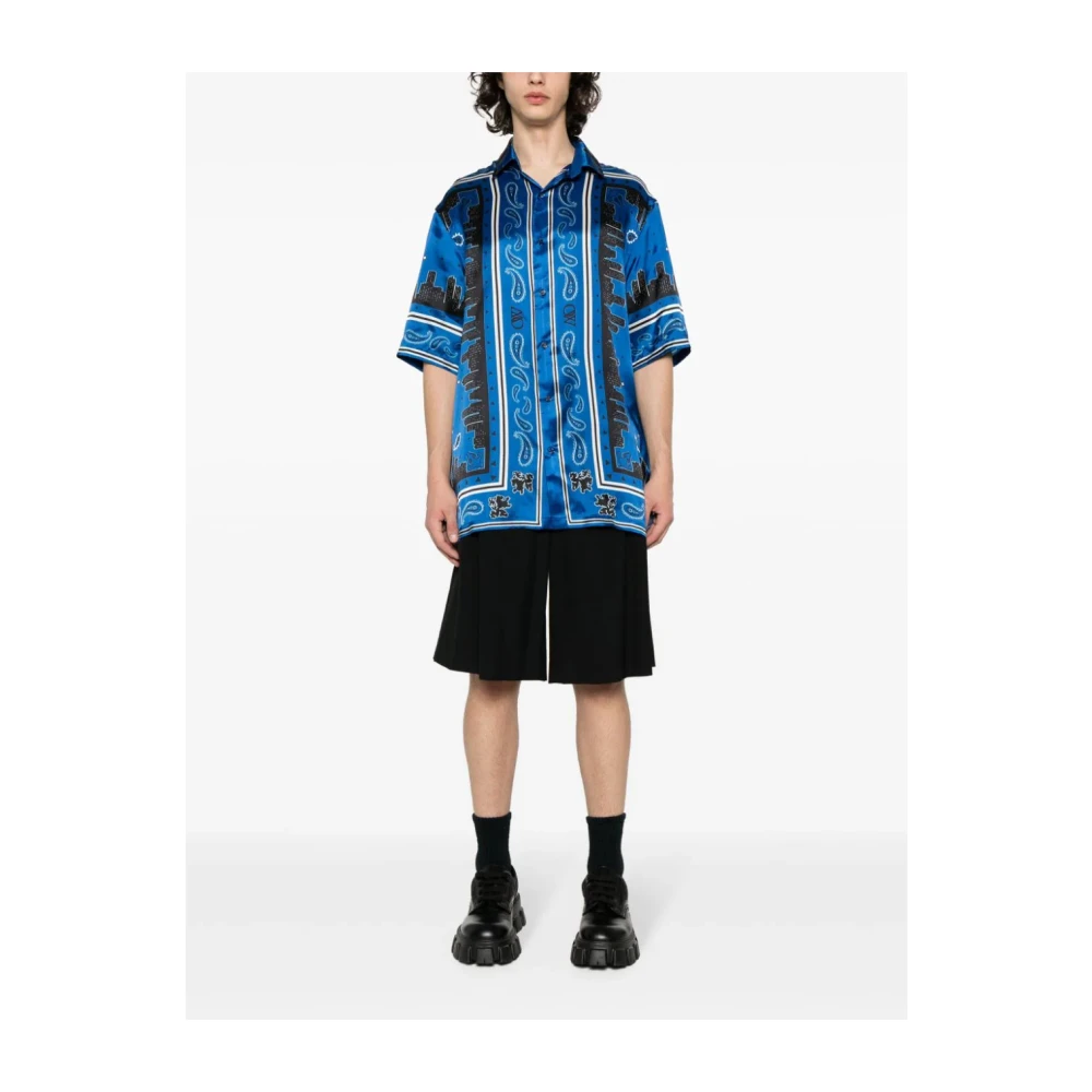 Off White Blouses Shirts Blue Heren