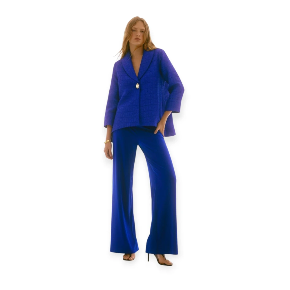 Joseph Ribkoff Polyester Broek Blue Dames