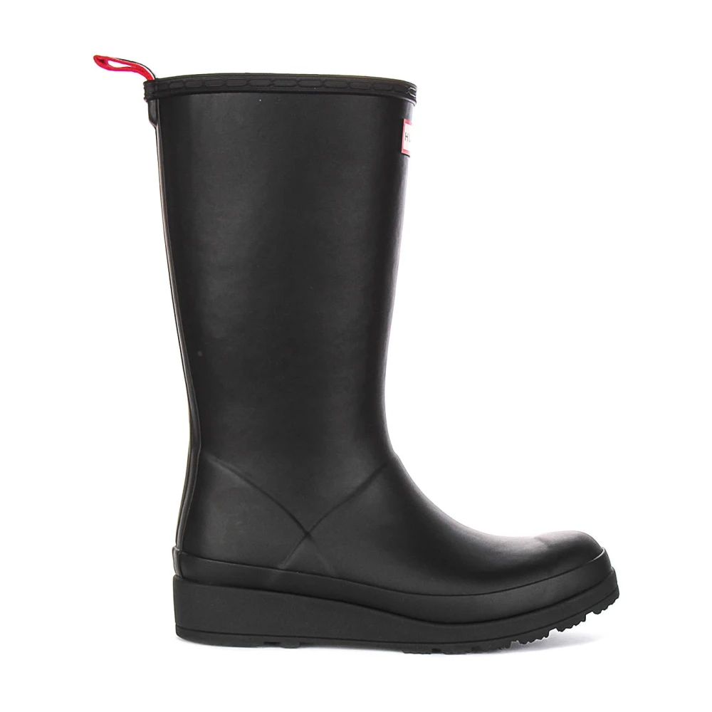 Hunter Women's Black Play Tall Rain Wellies