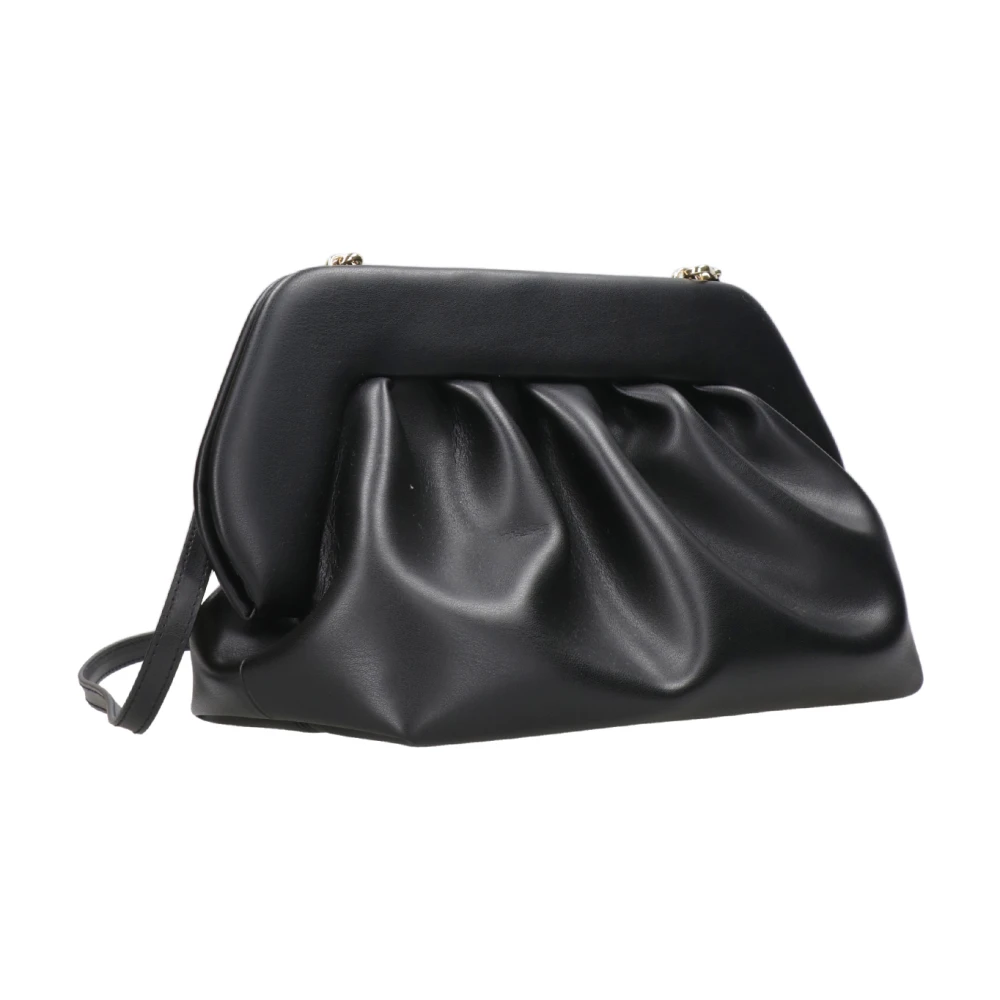 THEMOIRè Vegan Clutch Tas Zwart Black Dames
