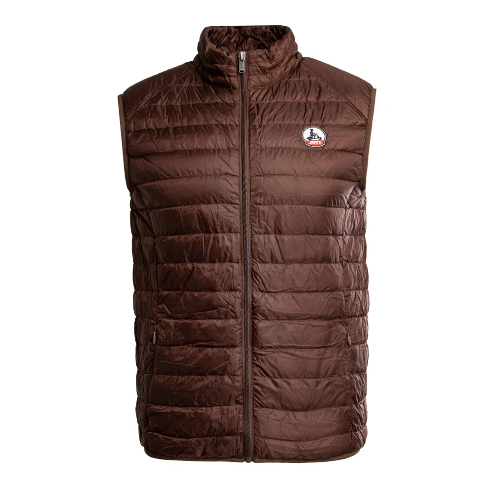 Jott Heren Vest Tom Groen Nylon Brown Heren