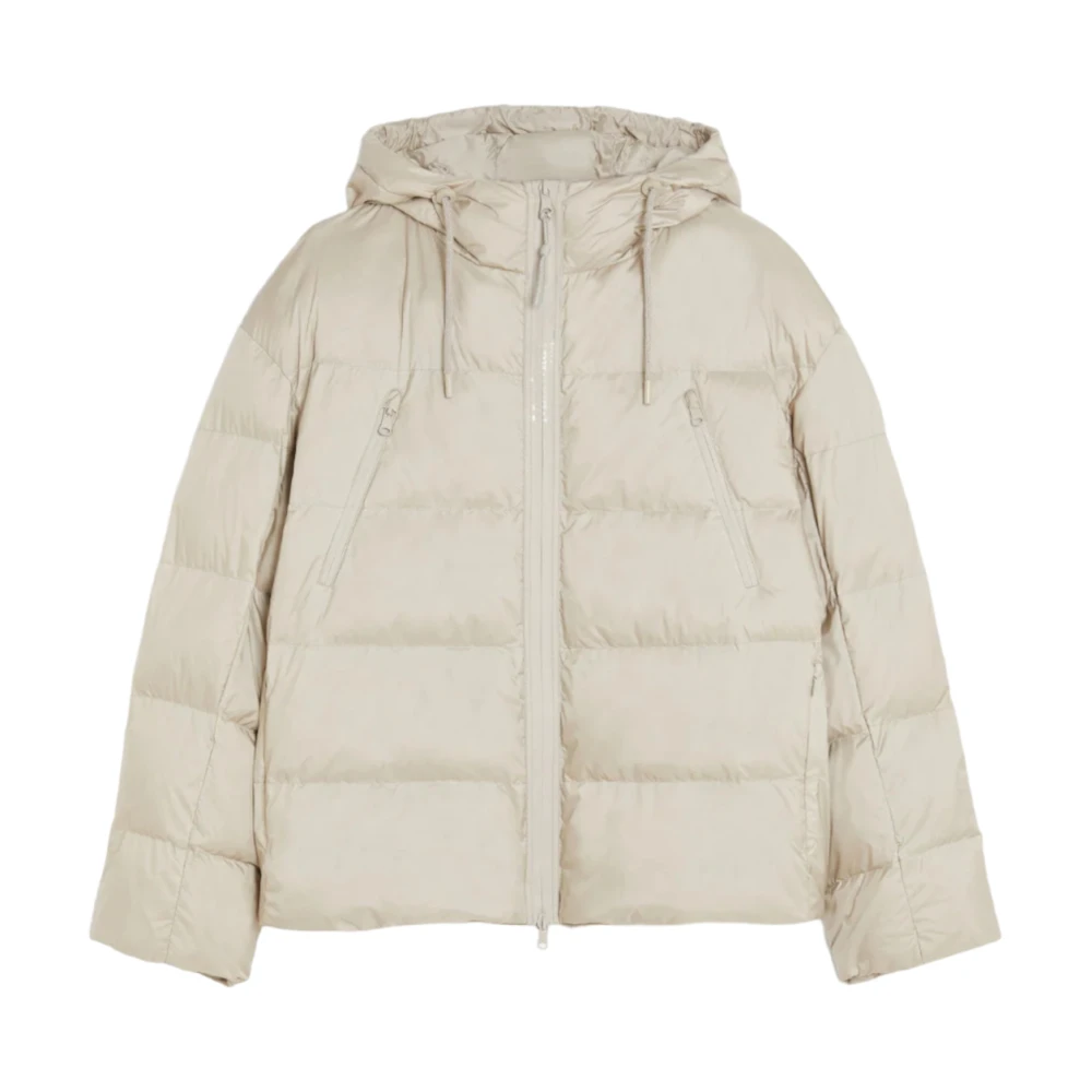 Max Mara Candia Pufferjas Gray Dames