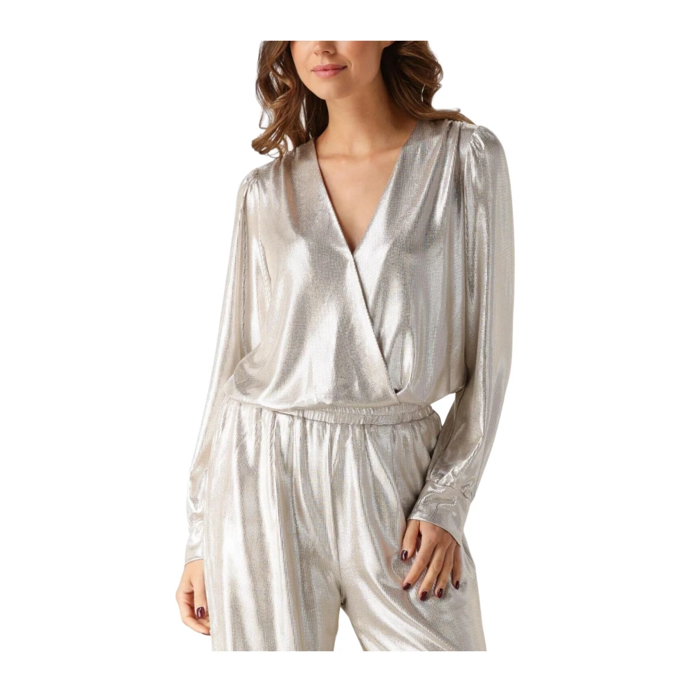 Amaya Amsterdam Zilver Elegant Body Top Gray Dames