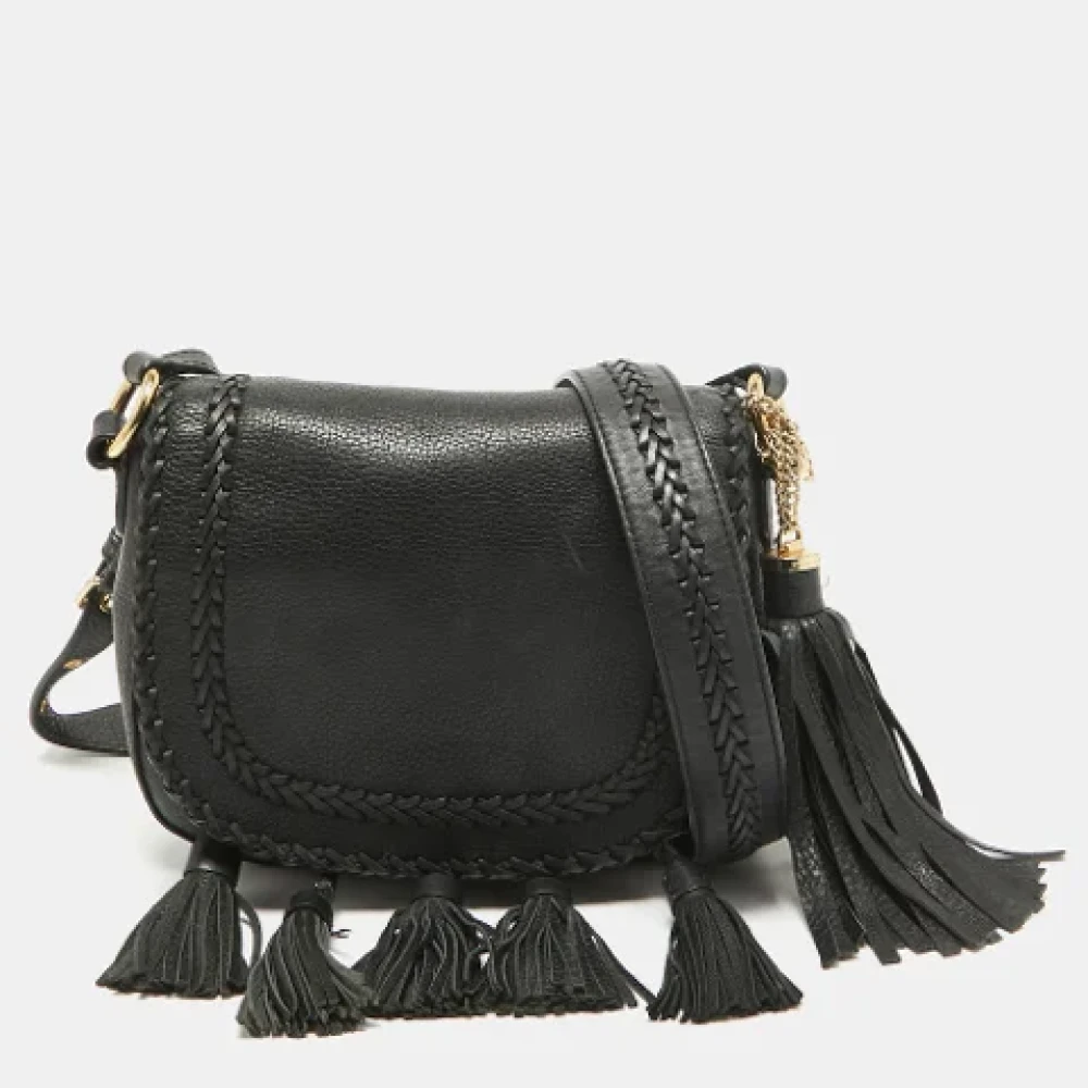 Michael Kors Pre-owned Leather crossbody-bags Black Dames