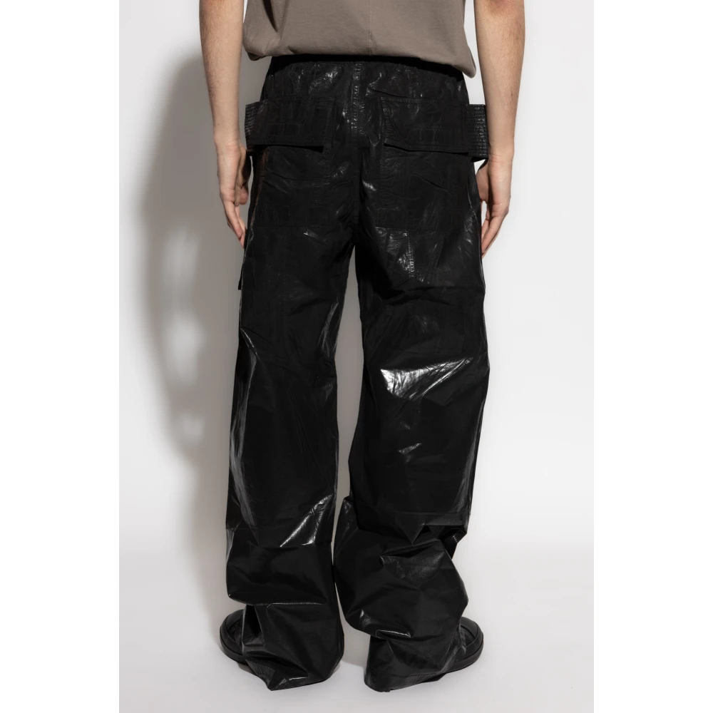 Rick Owens Creatch Broek Black Heren