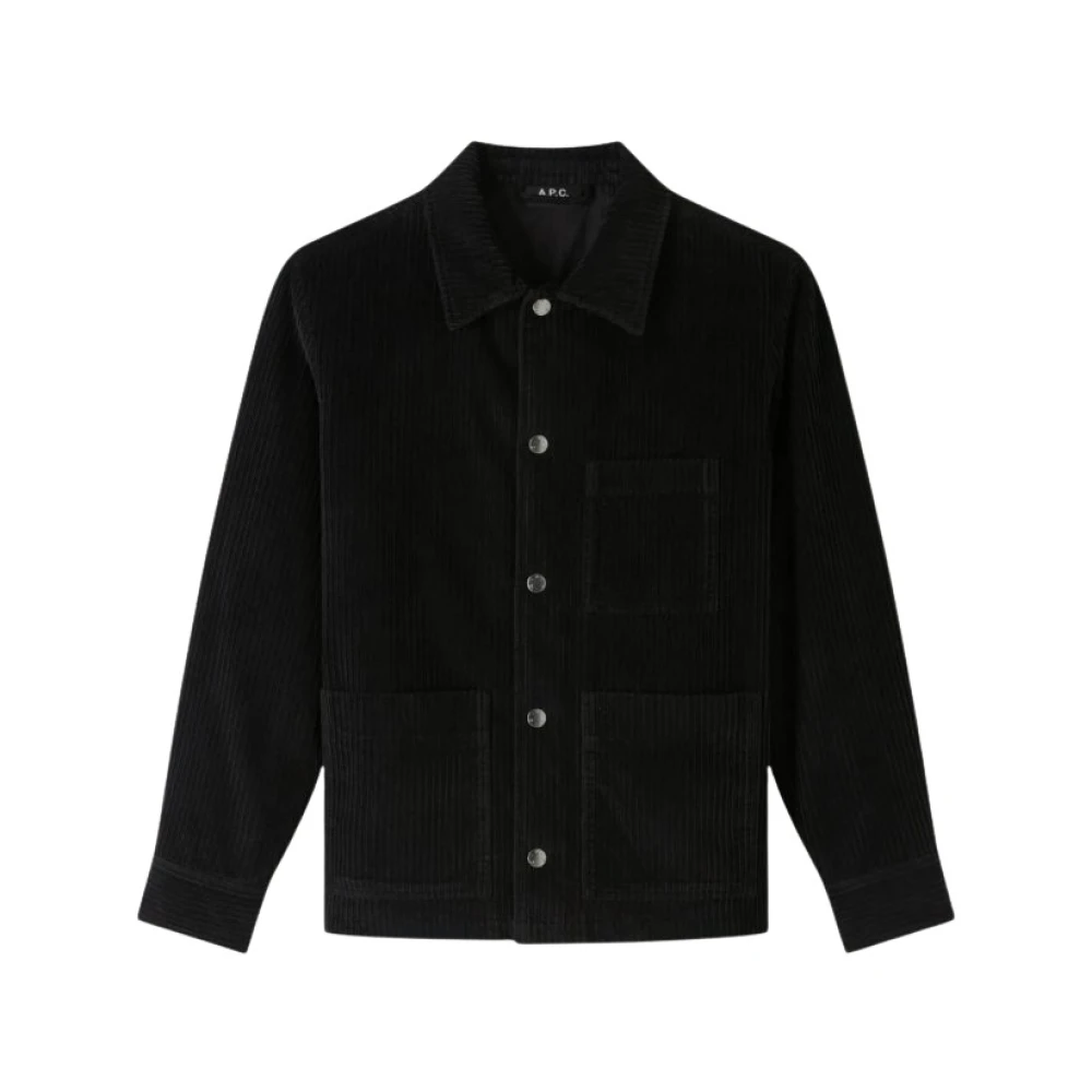 A.p.c. Emile Vest Zwart Diverse Maten Black Heren