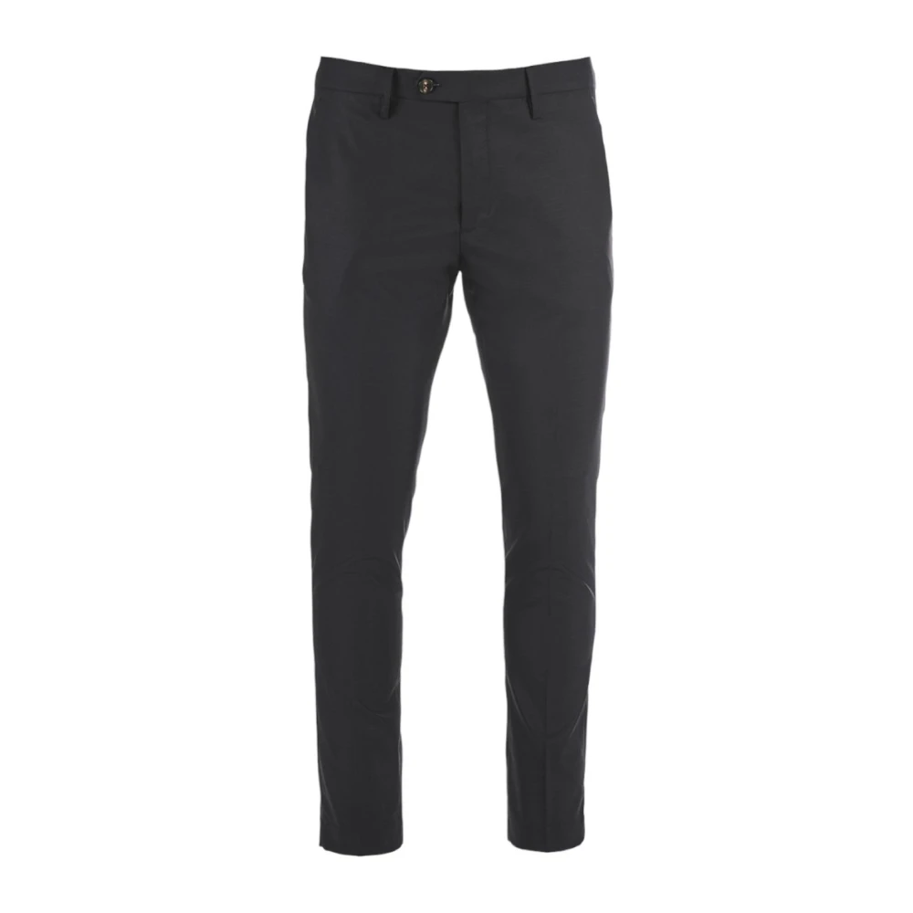 Michael Coal Stijlvolle Herenbroeken Black Heren