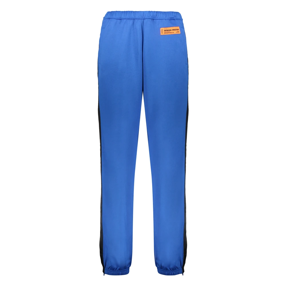 Heron Preston Gestreepte Track Pants met Zakken Blue Heren