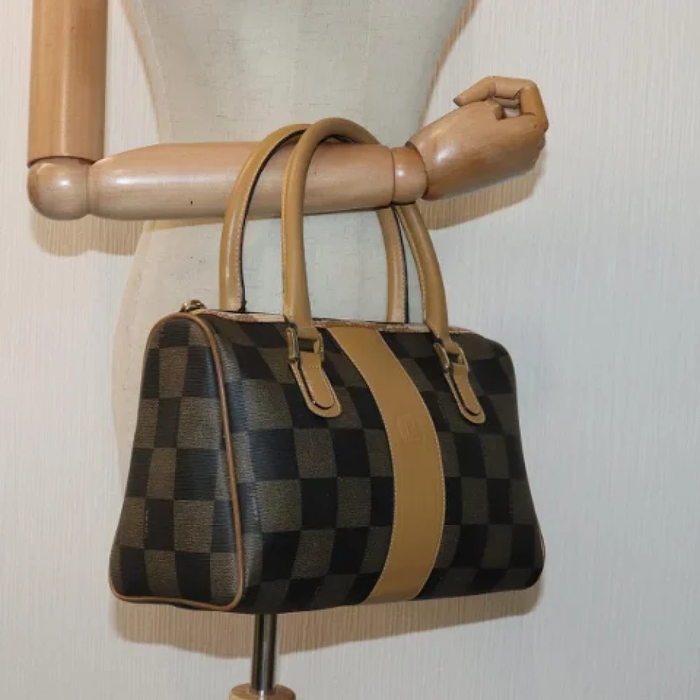 Fendi Vintage Pre-owned Canvas travel-bags Brown Dames