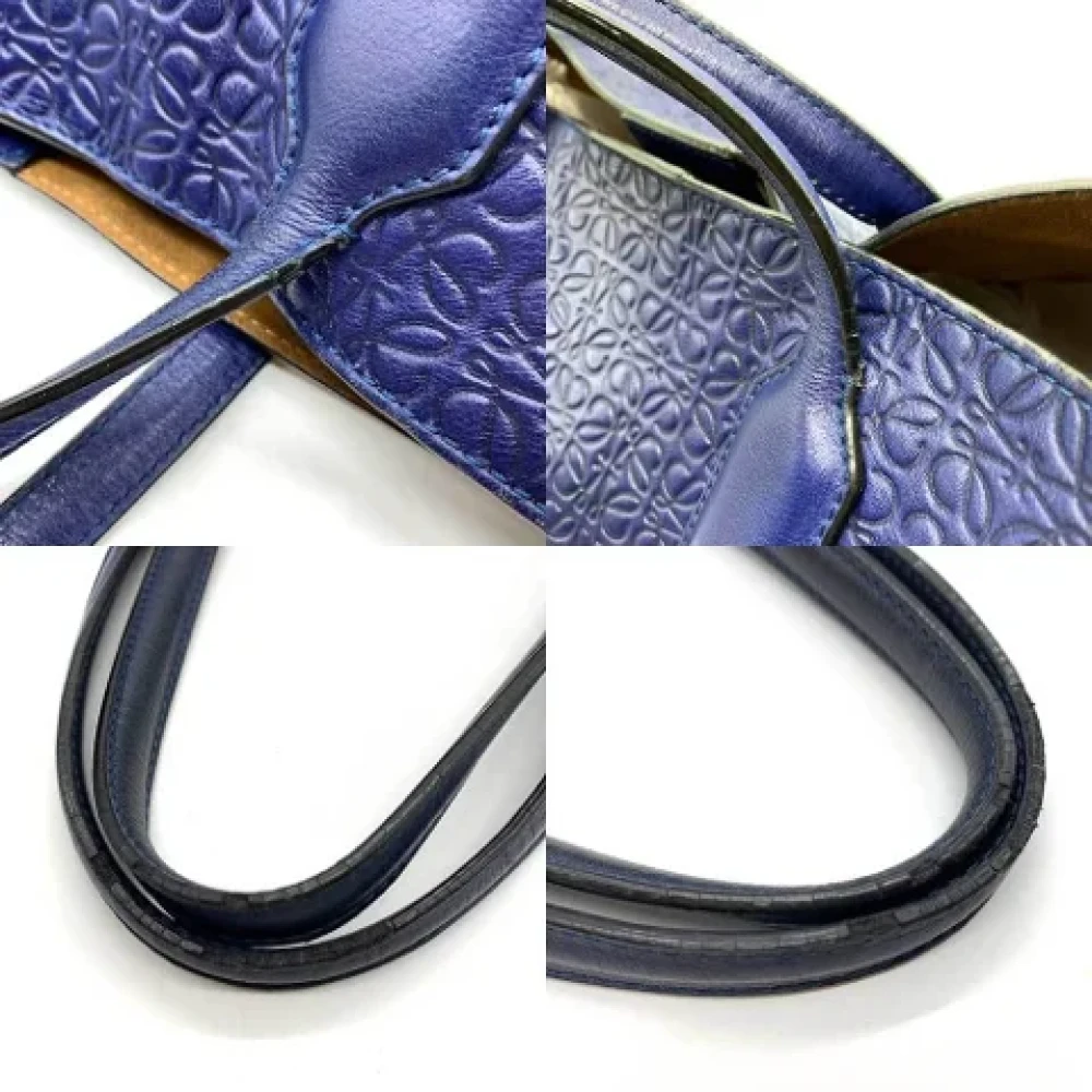 Loewe Pre-owned Fabric totes Blue Dames