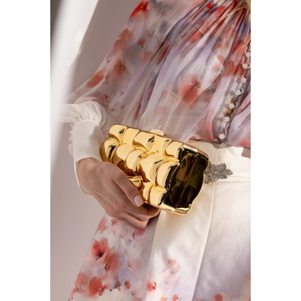 Cult Gaia Clutch Darcy Yellow Dames