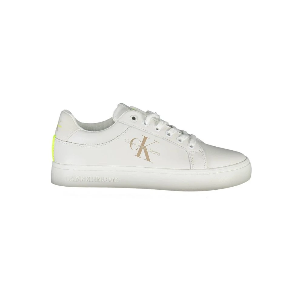 Calvin Klein Bianco Leather Women Sneaker - EU39/US9 - Image 2