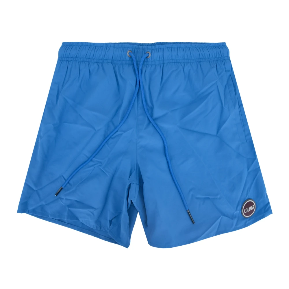 Colmar Herr Simshorts Elastisk Midja Polyester Blue, Herr