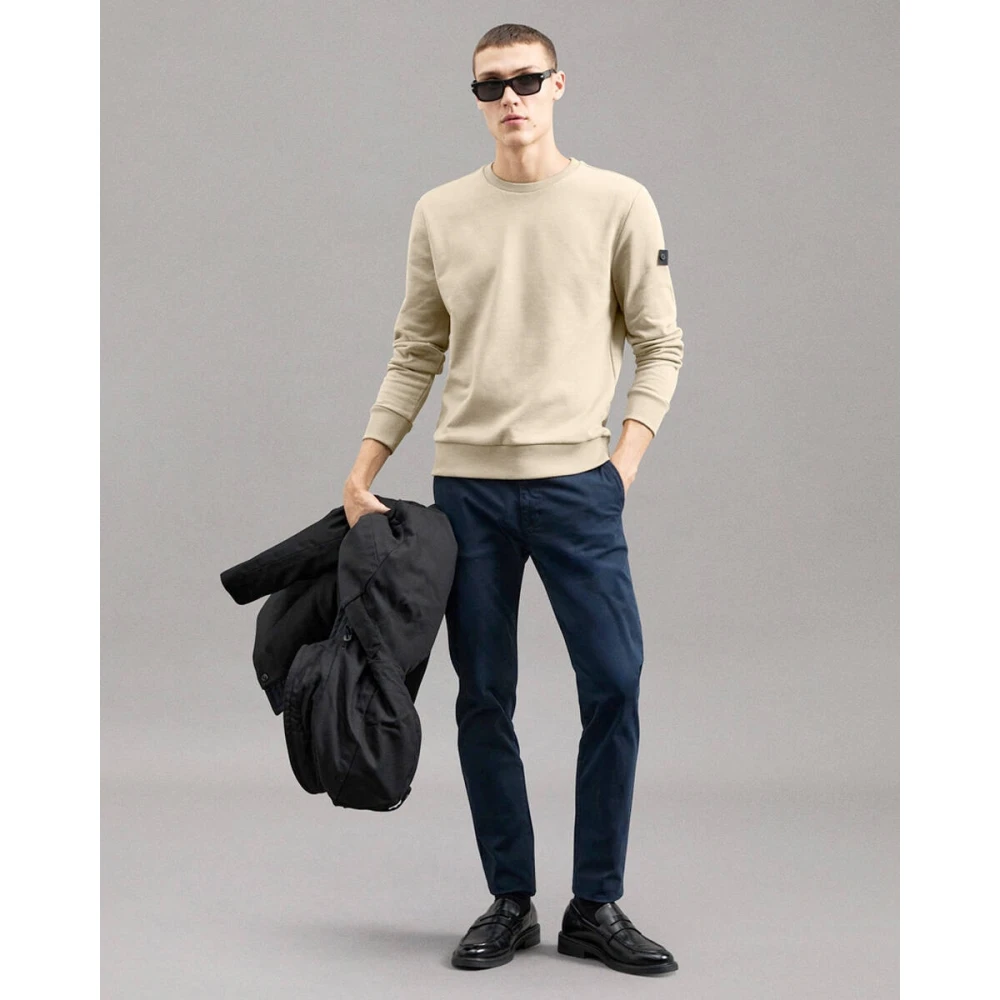 Peuterey Stijlvolle Sweatshirt Saidor B Beige Heren